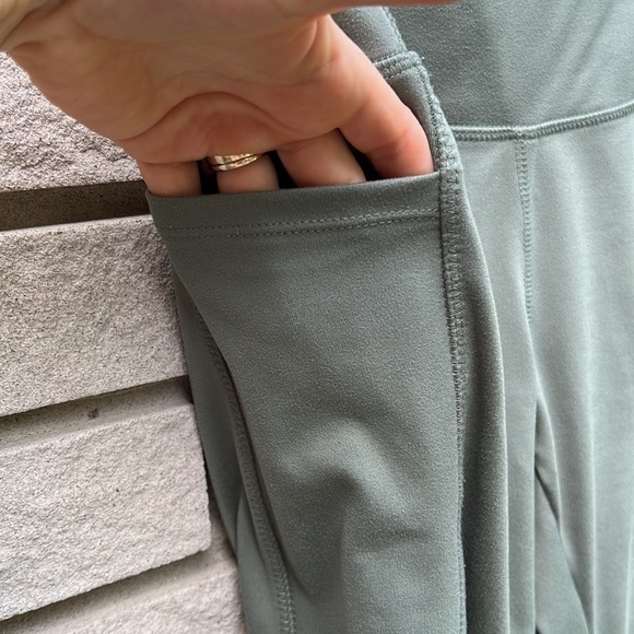 Danskin High Rise, Cropped, Workout Leggings - Sage Green - Size S - Picture 4 of 11